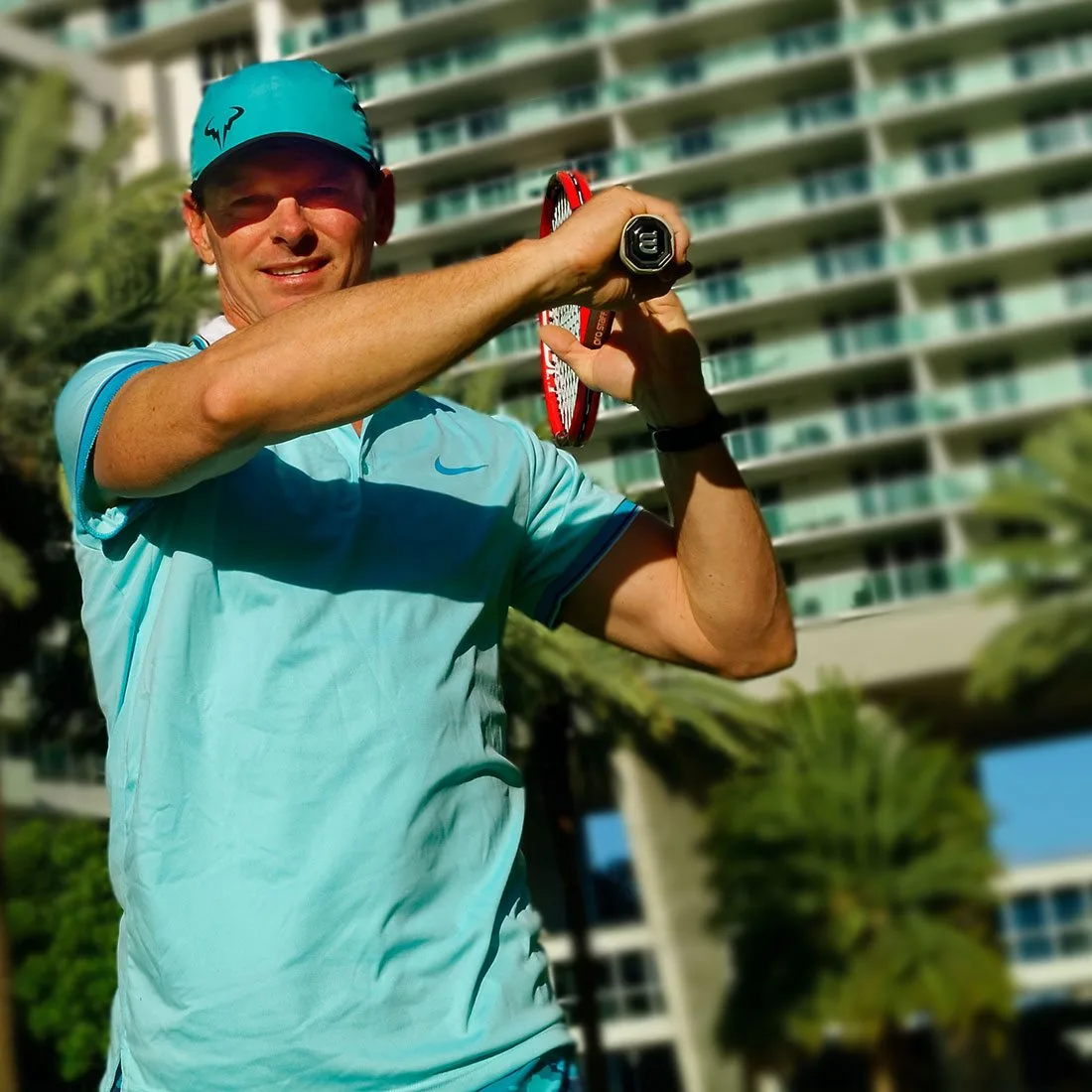 Jason Dixon demonstrating paddle sport technique